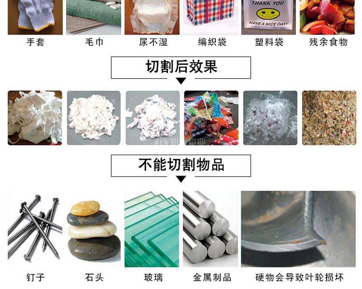 上海邦泉泵業切割排污泵切割效果圖