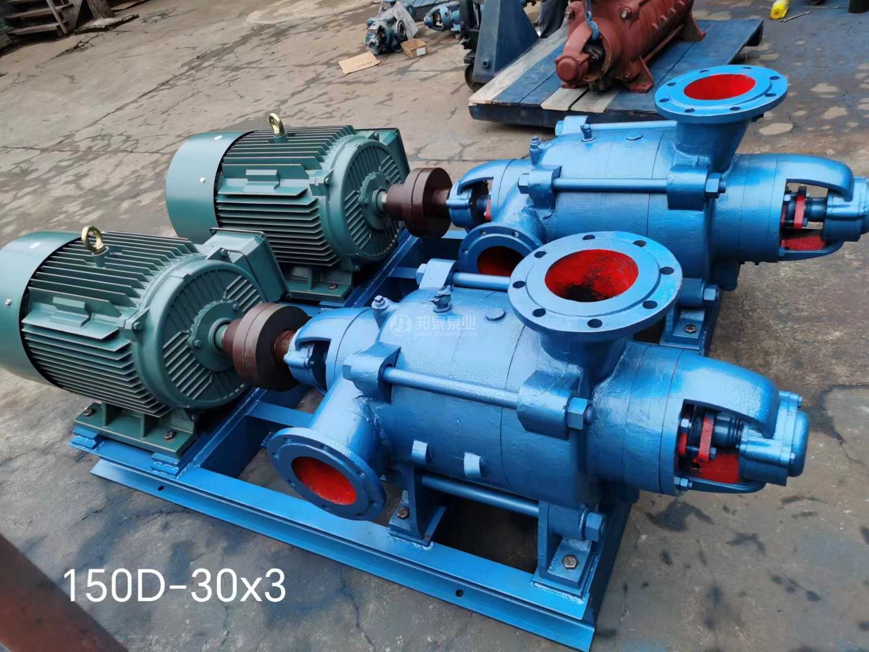 150D-30×3 上海邦泉泵業 55kw多級泵